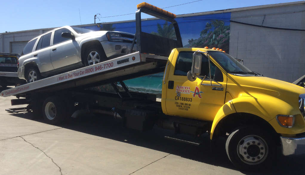 We pay the most cash for cars and tow away free! Cash For Cars San Diego premium Flatbed Tow Truck